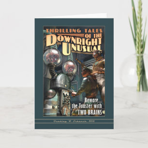 Toaster With Two Brains! Greeting Card