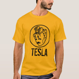 Toasterhead Tesla Transparent T-Shirt