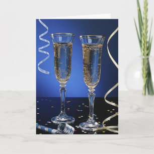 Toasting the New Year Invitation