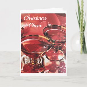 TOASTING ***YOU*** AND SENDING CHRISTMAS "CHEER" CARD