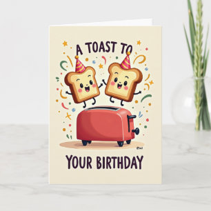 Toasty Birthday Fun Card
