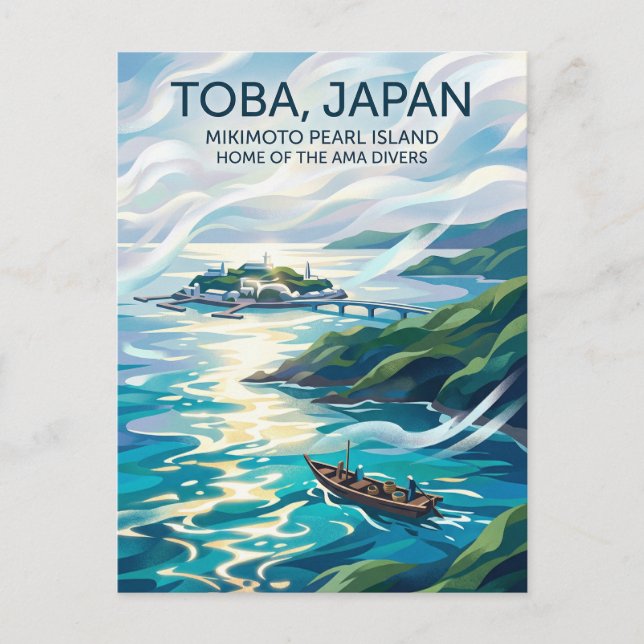 Toba Japan Postcard (Front)