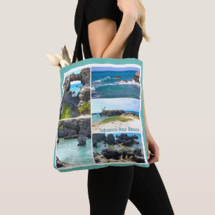 Tobacco Bay Beach, Bermuda Tote Bag