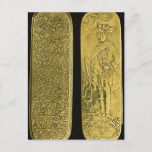 Tobacco box depticting Frederick II Postcard