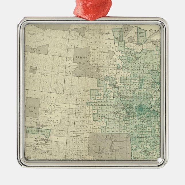 Tobacco Metal Ornament (Front)