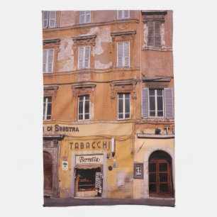 Tobacco Shop Perugia Poster Plaque iPad Air Cover Kitchen Towel