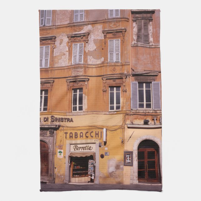 Tobacco Shop Perugia Poster Plaque iPad Air Cover Kitchen Towel (Vertical)