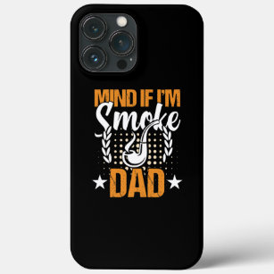 Tobacco Smoking Dad Cigaret Smoke Cigar Pipe iPhone 13 Pro Max Case