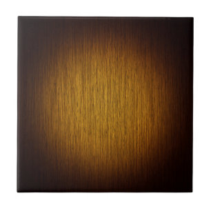 Tobacco Sunburst Grainy Wood Background Tile
