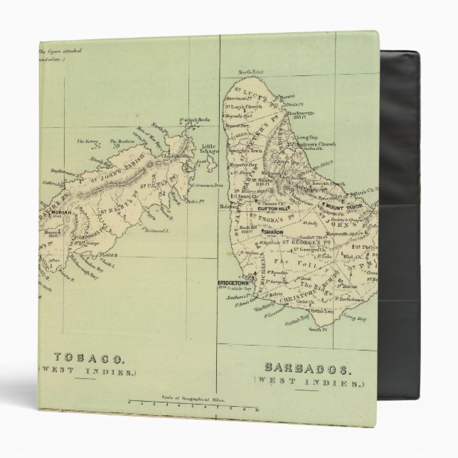 Tobago Barbados Binder (Front/Inside)