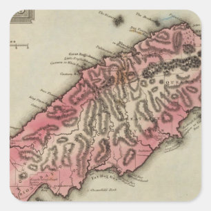 Tobago Square Sticker