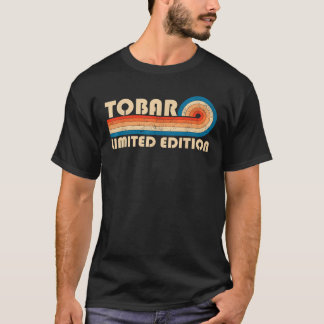 TOBAR Surname Retro Vintage 80s 90s Birthday Reuni T-Shirt