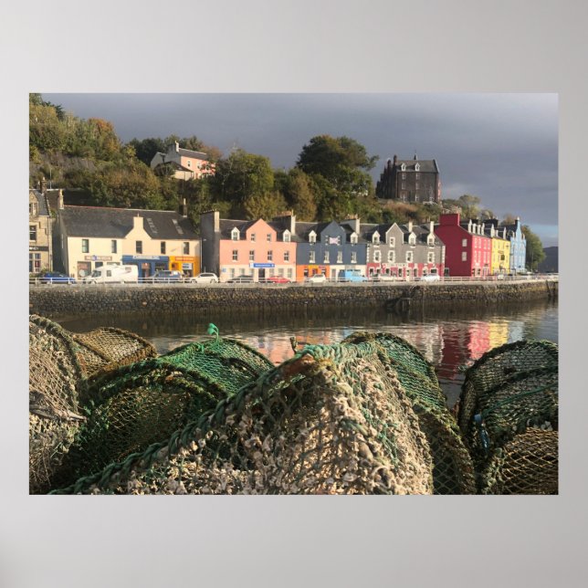 Tobermory, Isle of Mull, Scotland Scenic Poster (Front)