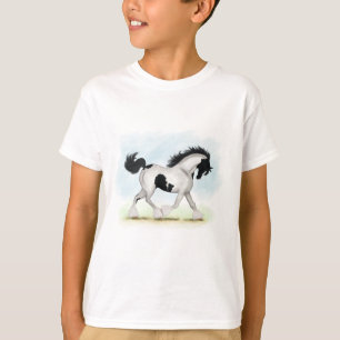 Tobiano Gypsy Vanner Horse T-Shirt