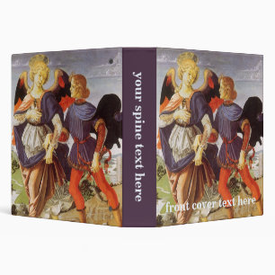 Tobias and the Angel by Andrea del Verrocchio Binder