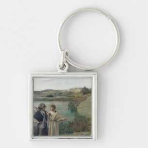 Tobias and the Archangel Raphael Keychain