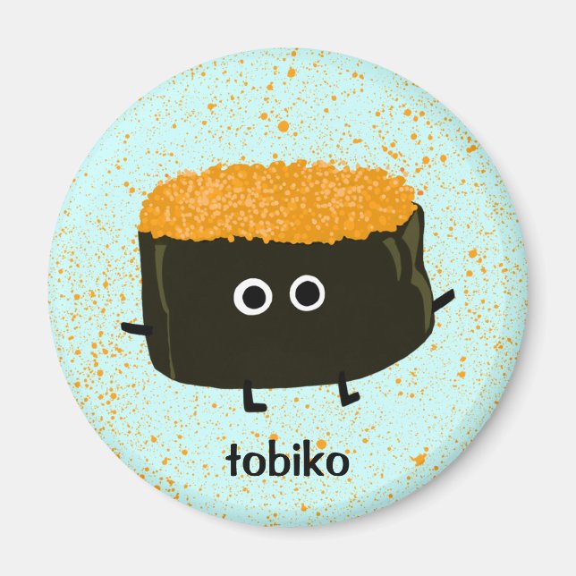 Tobiko Sushi Magnet (Front)