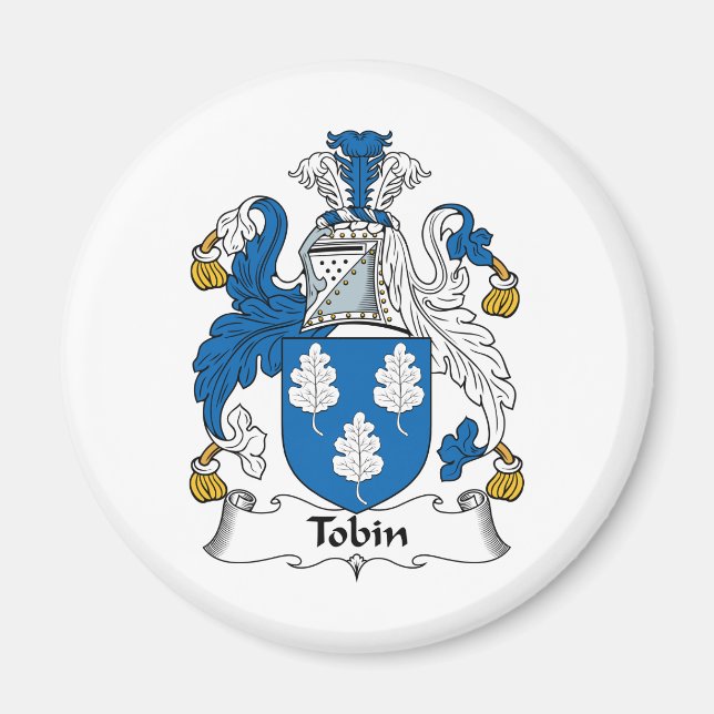 Tobin Family Crest Magnet (Front)