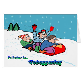 Tobogganing