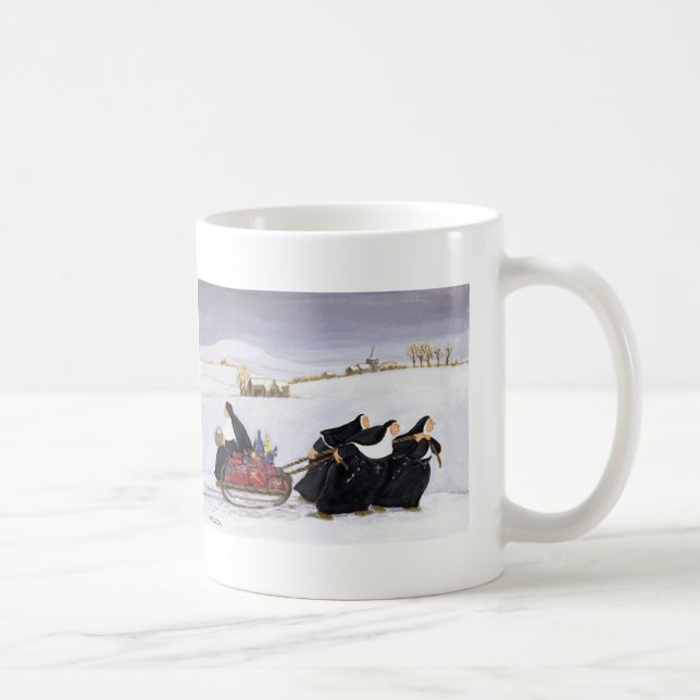 Tobogganing  2 coffee mug (Right)
