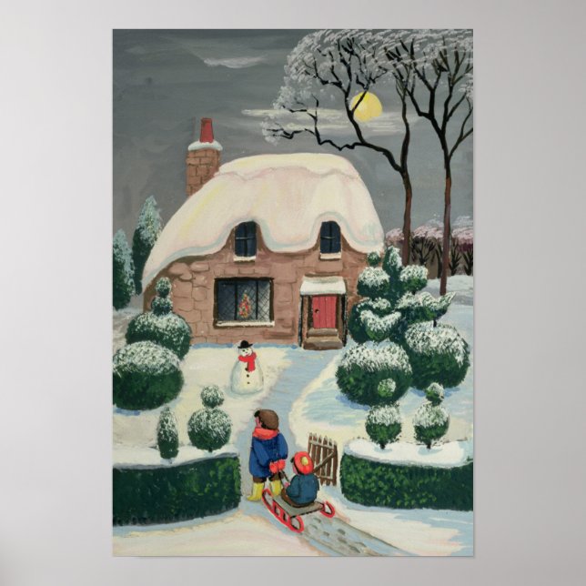 Tobogganing Poster (Front)