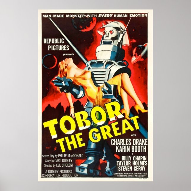 Tobor the Great Poster (Front)