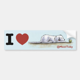 Toby Bumper Sticker