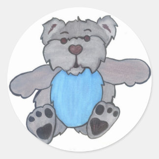 Toby Classic Round Sticker