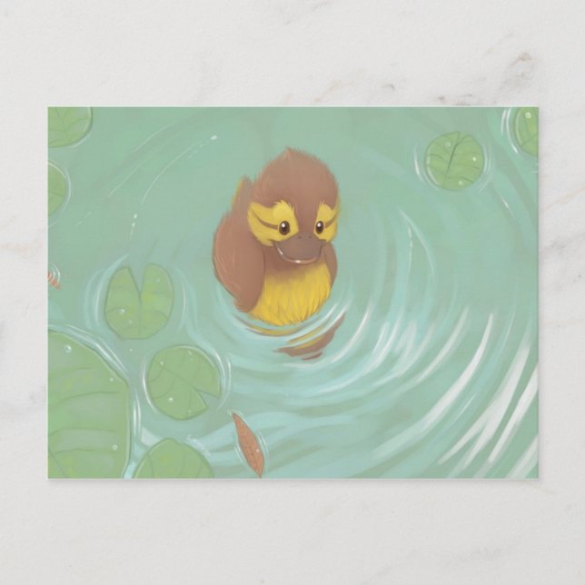Toby the Duckling Postcard (Front)