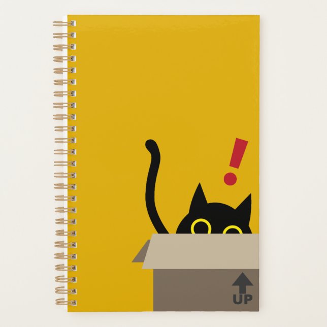 TOC TOC ! - Planificateur de chat drôle (Devant)