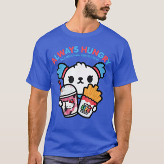 Toca Life Hello Kitty Friends Always Hungry girl T-Shirt