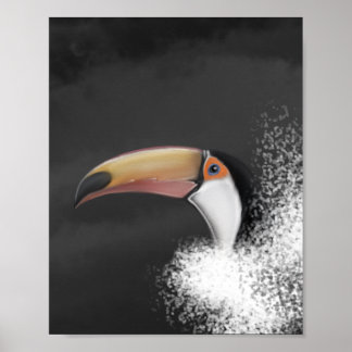 toco toco toucan (original hand draw) poster