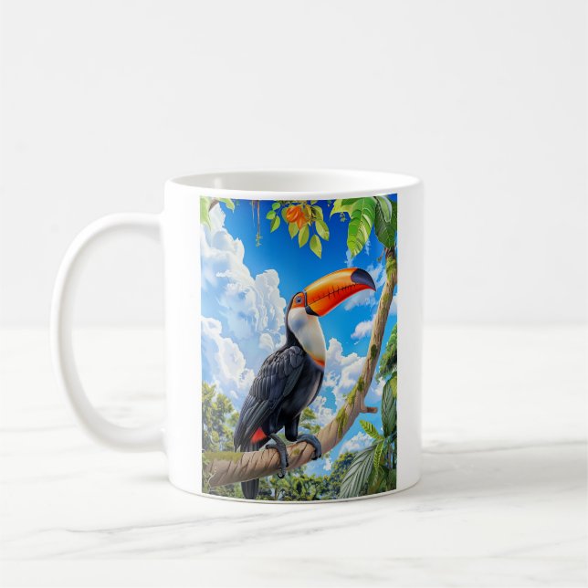 Toco toucan coffee mug (Left)