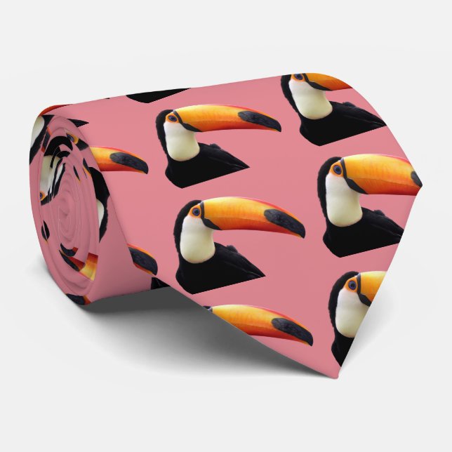 Toco Toucan Tie (Rolled)