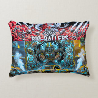 TOCOCLAWS Bio-Armour Monster Truck - Toxic Skull Accent Pillow