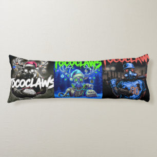 TOCOCLAWS Biohazard Skeleton: Radioactive Gas Mask Body Pillow