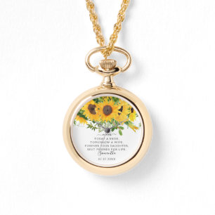 Today a Bride Mom Wedding Keepsake Gift Watch