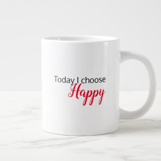 "Today I Choose Happy" Latte Mug
