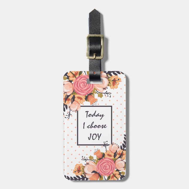 Today I choose JOY Luggage Tag (Front Vertical)