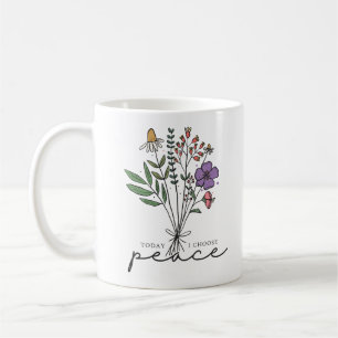 Today I Choose Peace Coffee Mug