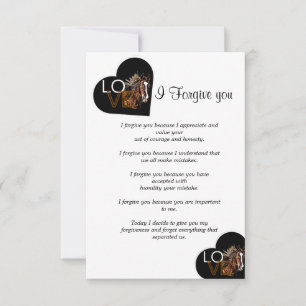 today i forgive you card