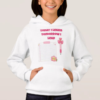 Today I Learn Tomorrow I Lead Kids Tshirt