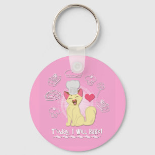 Today I Will Bake! Keychain