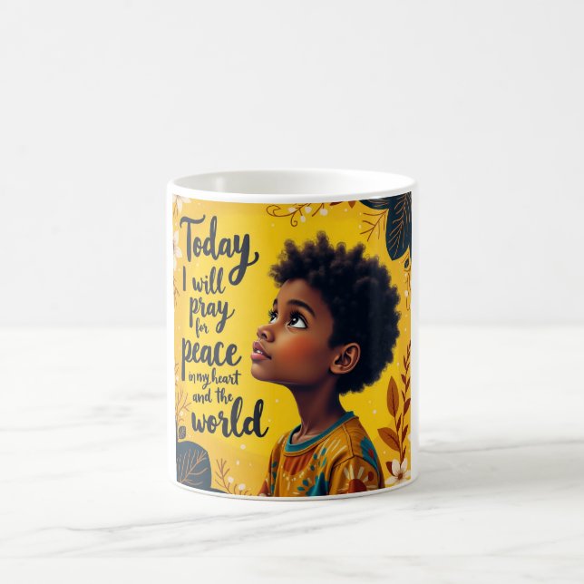Today, I will praise God  Coffee Mug (Center)