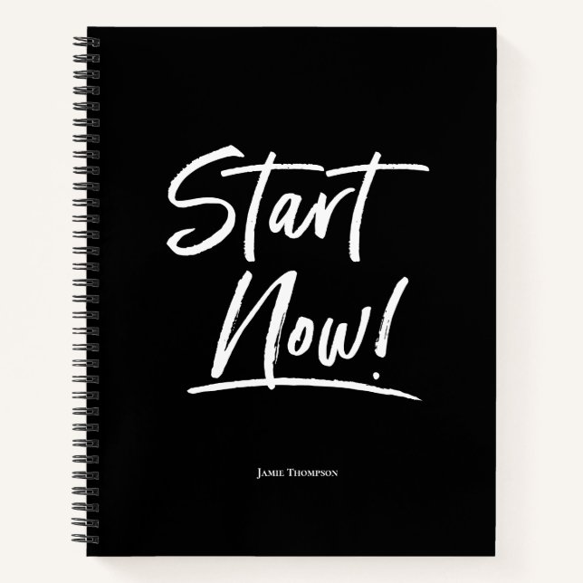 Today is a good day for a good day custom notebook (Front)