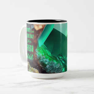 Today is a Good Day Fresh Start Motivational Quote Two-Tone Coffee Mug