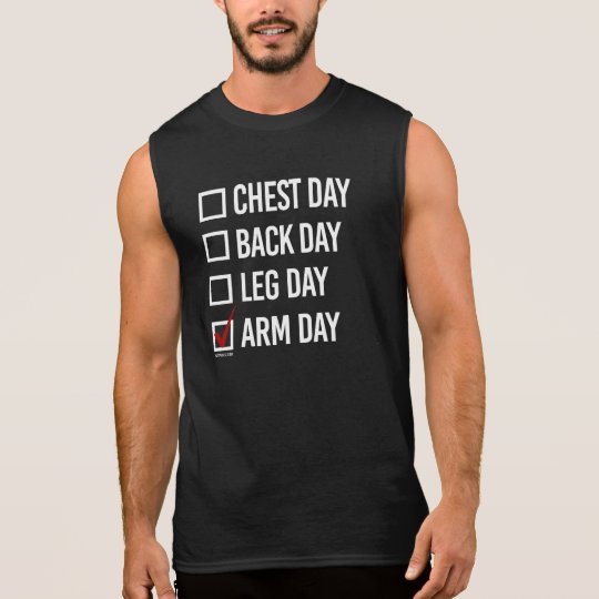 Today is Arm Day - Training Fitness -.png Sleeveless Shirt