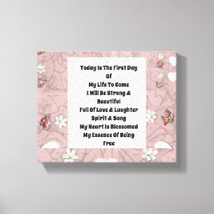 Today Is Canvas Print