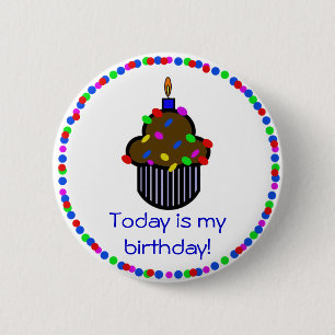 Today is my birthday! Button