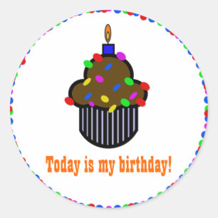 Today is my birthday! Sticker